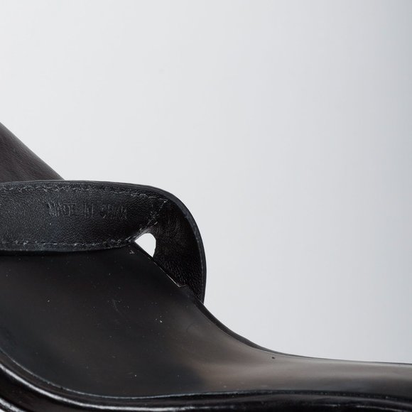 Alexander Wang Matte Black Leather Sandal - Picture 7 of 9
